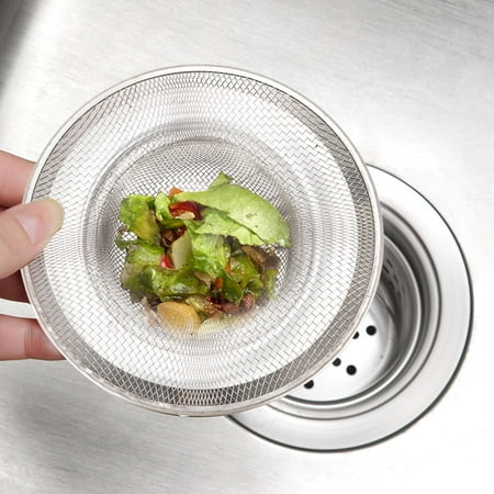 

Kitchen Basket Drain Kitchen Basket Drain Garbage Stopper Metal Mesh Sink Strainer