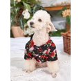 thumbnail image 4 of PETSIN Petsin Rose & Floral Print Romantic Pet Shirt, Suitable For Both Cats And Dogs, 1pc, 4 of 5