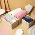 thumbnail image 4 of LEXSOMEO 6 Pcs Drawer Organiser Wardrobe Storage Organiser Storage Baskets Underwear Organiser Sock Organizer Clothing Organizer For Closet, 4 of 5