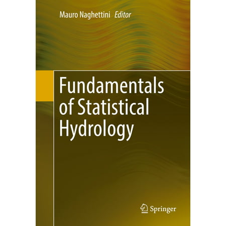 Fundamentals of Statistical Hydrology - eBook (Best Colleges For Hydrology)