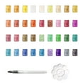 thumbnail image 2 of Hariumiu 24/36/48/60Pcs/Set Shifting Watercolor Paint Kit Metallic Forestry Painting Palette Portable Glitter Solid Paint Box Kids Adults Beginners Artists DIY Art Supplies, 2 of 8