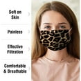 thumbnail image 5 of Disposable Face Masks 3-Ply Individually Wrapped , 50ct - Leopard, 5 of 11