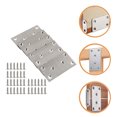 thumbnail image 3 of MasteelfCA 10 Pcs Plaques d'Angle Plates en Acier Inoxydable avec Vis de Fixation, 3 of 7