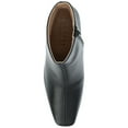thumbnail image 5 of Journee Womens Haylinn Inside Zip Block Heel Booties, Widths Available, 5 of 10