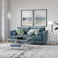 thumbnail image 3 of Evelyn&Zoe Modern/Contemporary 32" Wide Satin Nickel Coffee Table, 3 of 7