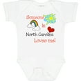 thumbnail image 3 of Inktastic Someone in North Carolina Loves Me Boys or Girls Baby Bodysuit, 3 of 5