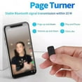 thumbnail image 4 of stanreset Appareil de Retournement de Page Bluetooth pour Seamless 1.For Tik Toks Télécommande Sans Fil Noir, 4 of 6