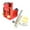 red 2 drill, variant on CarpNettore Inclined Hole Drill Position Woodwork Guides Joint Angle Tool for Fixing Sloping red