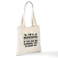 thumbnail image 6 of CafePress - Beekeeper Running Tote Bag - Unisex Canvas Tote Bag, Beige, 1-Piece, 6 of 6