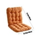 thumbnail image 4 of Cojín de asiento de chenilla de color liso, suave y sencillo, se puede atar con elástico, cojín de una pieza para cocina, restaurante o como respaldo., 4 of 7
