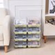 thumbnail image 4 of Household Plastic Transparent Shoe Box Breathable Shoe Organizer Stackable Men's And Women's Shoe Storage Box, 4 of 6