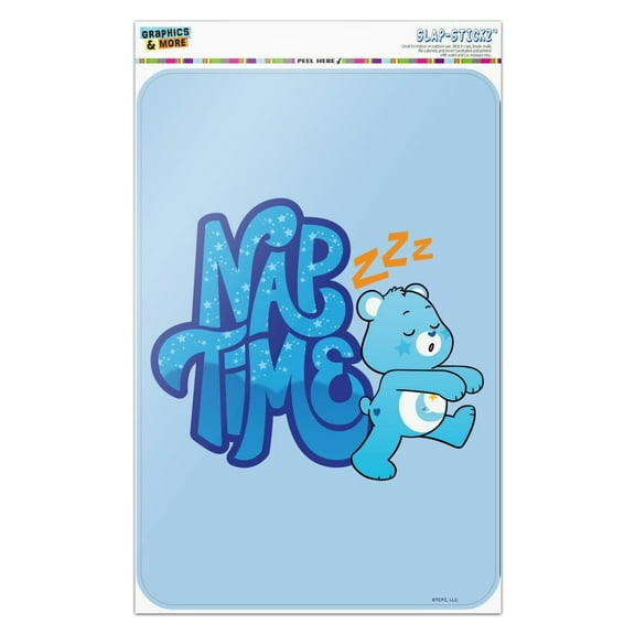Care Bears: Unlock the Magic Bedtime Bear Nap Time Home Business Office Sign