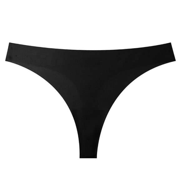 Xucatan Women's Plus Size Low Rise Seamless Ice Silk Panties, Breathable Ladies Underwear, Soft Stretchy Feminine Briefs, Moisture Wicking Daily Panties for Women, Casual Exercise Underwear Gift