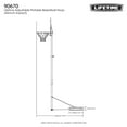 thumbnail image 4 of Tablero Basquetbol 44 pulgadas Ajustable Portatil Lifetime, 4 of 4