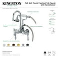 thumbnail image 2 of Kingston Brass AE7T8 Wall Mount Clawfoot Tub Faucet AE7T8, 2 of 7