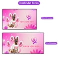 thumbnail image 5 of Faith Love Hope Belgian Malinois Breast Cancer Awareness Survivor Desk Mat Full Keyboard Mouse Pad Sheepdog Dog Lover Gifts Large Mousepad - 02017, 5 of 5