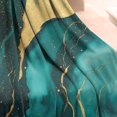 thumbnail image 3 of Green and Gold Marble Glitter Waves Pattern Blanket,Comfortable Soft Flannel Throw Blanket,All Season,Warm Lightweight Blankets for Sofa Bed Couch Living Room Chair,50"x60", 3 of 4