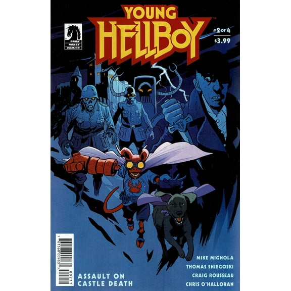 Young Hellboy: Assault on Castle Death #2 VF ; Dark Horse Comic Book