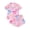 D-Colorful Bowknot, variant on Emy Dola S-2XL Women Summer Pajamas Set Short Sleeve Button Down Loungewear Sets 2 Pieces Pjs Set Bowknot Valentine's Sleepwear