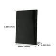 thumbnail image 2 of WEUVEB 2Pcs Chalk Board Stand Mini Chalkboard Black Acrylic Menu Display Sign For Artists And Business Owners, 2 of 8