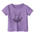 thumbnail image 3 of Easter Bunny Shirt Happy Easter Bunny Funny Rabbit Graphic Tshirts Easter Outfit Kids Cute Shirt Size 2-3 Years, 3 of 4