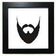 thumbnail image 1 of Mesa de pared con marco cuadrado negro, 1 of 4
