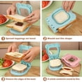thumbnail image 2 of Sandwich Molds Cutter and Sealer, 2024 New Sandwich Cutter and Sealer for Kids, Uncrustables Sandwich Maker, Sandwich Maker for Making Breakfast and Lunchtime Easier (Round-Grey) Round-Grey, 2 of 5