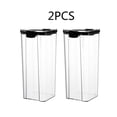 thumbnail image 1 of EGNMCR Kitchen Sealed Jar With Lid Fresh-keeping Box For Whole Grains 2PC Storage container, 1 of 7