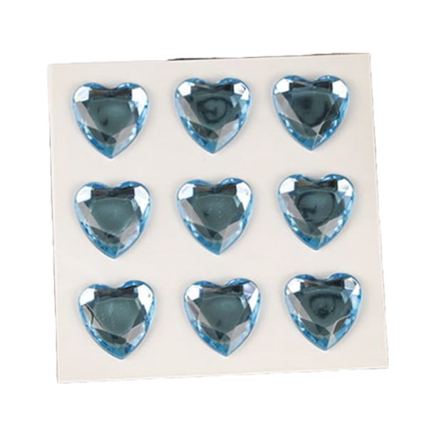 Pegatinas de Recompensa Wosthever 10 Hojas Acrílicas Tridimensionales Azul Claro