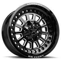 LUXXX HD Alloy Rims LHD33 20X10 6135/139.7 -18 106.1 Gloss Black Milled