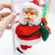 thumbnail image 2 of El anciano trepador de cuentas eléctrico puede cantar una escalera simple y doble, Papá Noel trepando por la chimenea, Papá Noel, 2 of 2