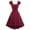 Wine, variant on Nxznwn Women Vintage 1950s Polka Dot Dress Sleeveless Rockabilly Swing Dress Casual Boho Wedding Cocktail Tea Party Dresses