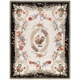 thumbnail image 2 of Safavieh Chelsea Serenity Botanical Wool Area Rug, Creme/Black, 8' x 10', 2 of 12