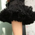thumbnail image 2 of Women Lolita Cosplay Petticoat Puffy Layered Ballet Tutu Skirt Bow Underskirt, 2 of 18