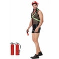 thumbnail image 4 of Disfraces de Halloween 2024 M-XL, disfraz de bombero reflectante para juego de roles, traje de fiesta divertido para niños, traje de bomberos COS de malla para hombres, 4 of 4