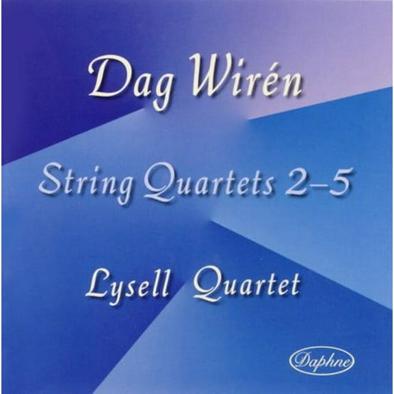 Lysell Quartet - String Quartets Nos 2-5 - Music & Performance - CD