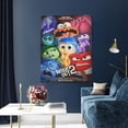 thumbnail image 4 of Lsque inside out 2 Pattern Canvas Wall Art – 30x40in Decorative Picture, Contemporary Canvas Print for Home & Office（Vertical）, 4 of 8