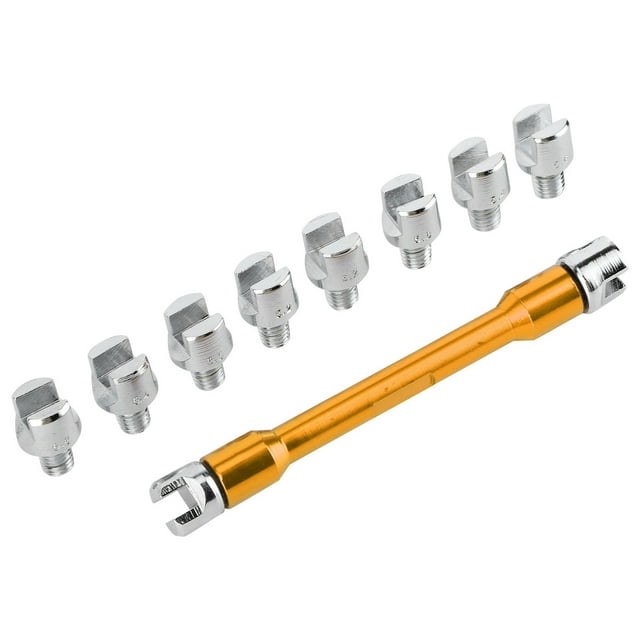 JUEGO DE LLAVES PARA RADOS DE MOTOCICLETA, JUEGO DE LLAVES CNC, LLAVE PARA RADOS DE RUDA DE MOTO DE CROSA