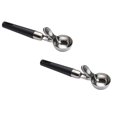 thumbnail image 1 of Oleegame 2PC Kitchen Utensils Set Select Stainless Steel Springable Ice Scoop Fruit Scoop Thickened Durable Ice Scoop Black, 1 of 4