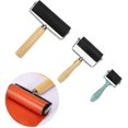 thumbnail image 1 of 3 Pieces Rubber Roller, Brayer Roller Paint Roller, Soft Brayer Roller Printing, 1 of 4