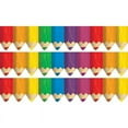 thumbnail image 2 of Creative Teaching Press Jumbo Color Pencils EZ Border, 48 Feet Per Pack, 3 Packs, 2 of 2