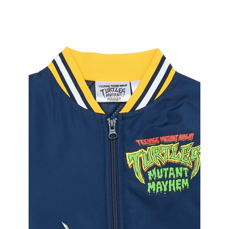 Teenage Mutant Ninja Turtles Boys Bomber Jacket, Sizes 4-16 Teenage Mutant Ninja Turtles Boys Bomber Jacket, Sizes 4-16