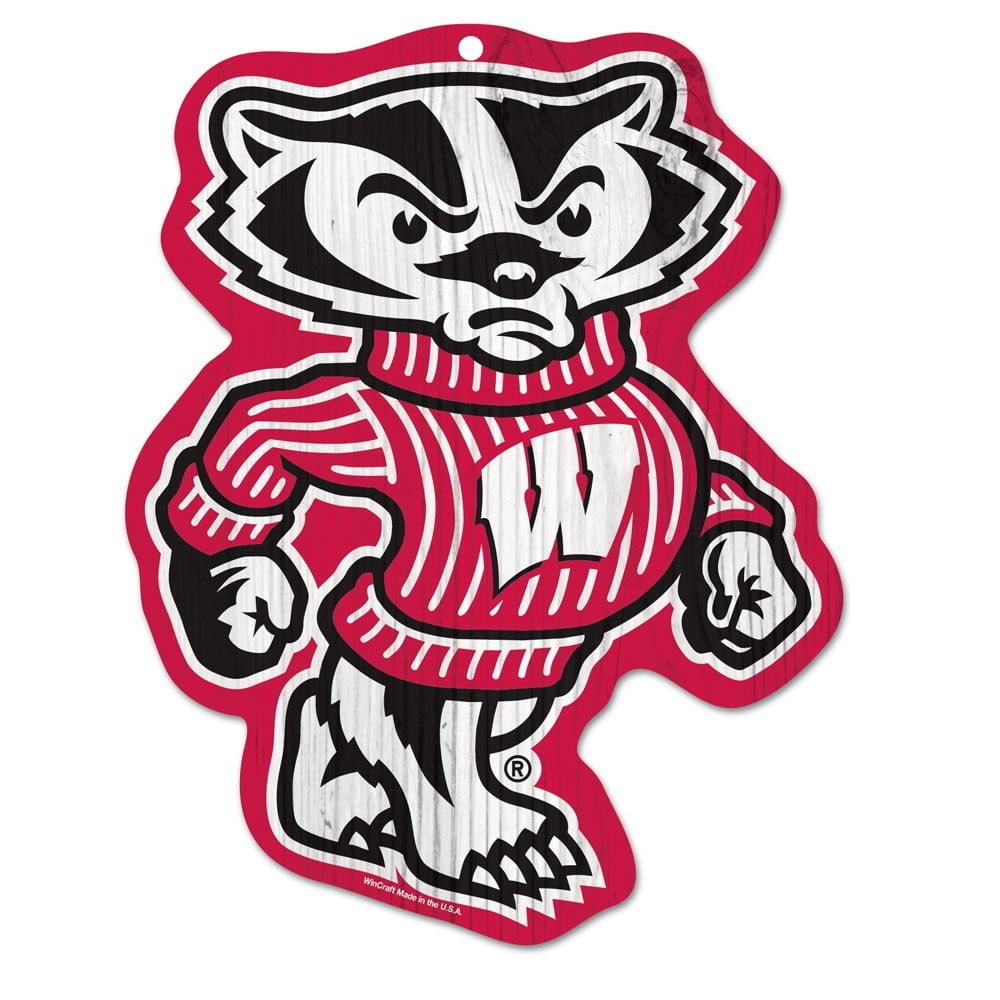 NCAA Wisconsin Badgers Bumper Strip - 3 X 12 Inch Officially Licensed Car Decal 2 thumbnail image