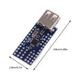 thumbnail image 3 of Cateissary USB Host Shield ADK Compatible Herramienta de desarrollo liviana Placa de módulo multifunción Ratón Teléfono Comunicación Electrónica miscelánea, 3 of 6