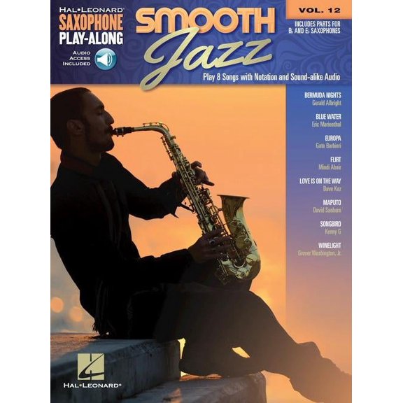 Hal Leonard Smooth Jazz Saxophone Play-Along Volume 12 Book/Audio Online