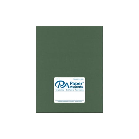 UPC: 0740512898435 | Paper Accents Paper Pearlized 8.5 x 11  25pc 80lb Moss