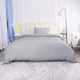 thumbnail image 2 of Unique Bargains Duvet Cover Set with Pompon Tassels Washed Polyester Bedding with Pillow Sham, 2 of 10