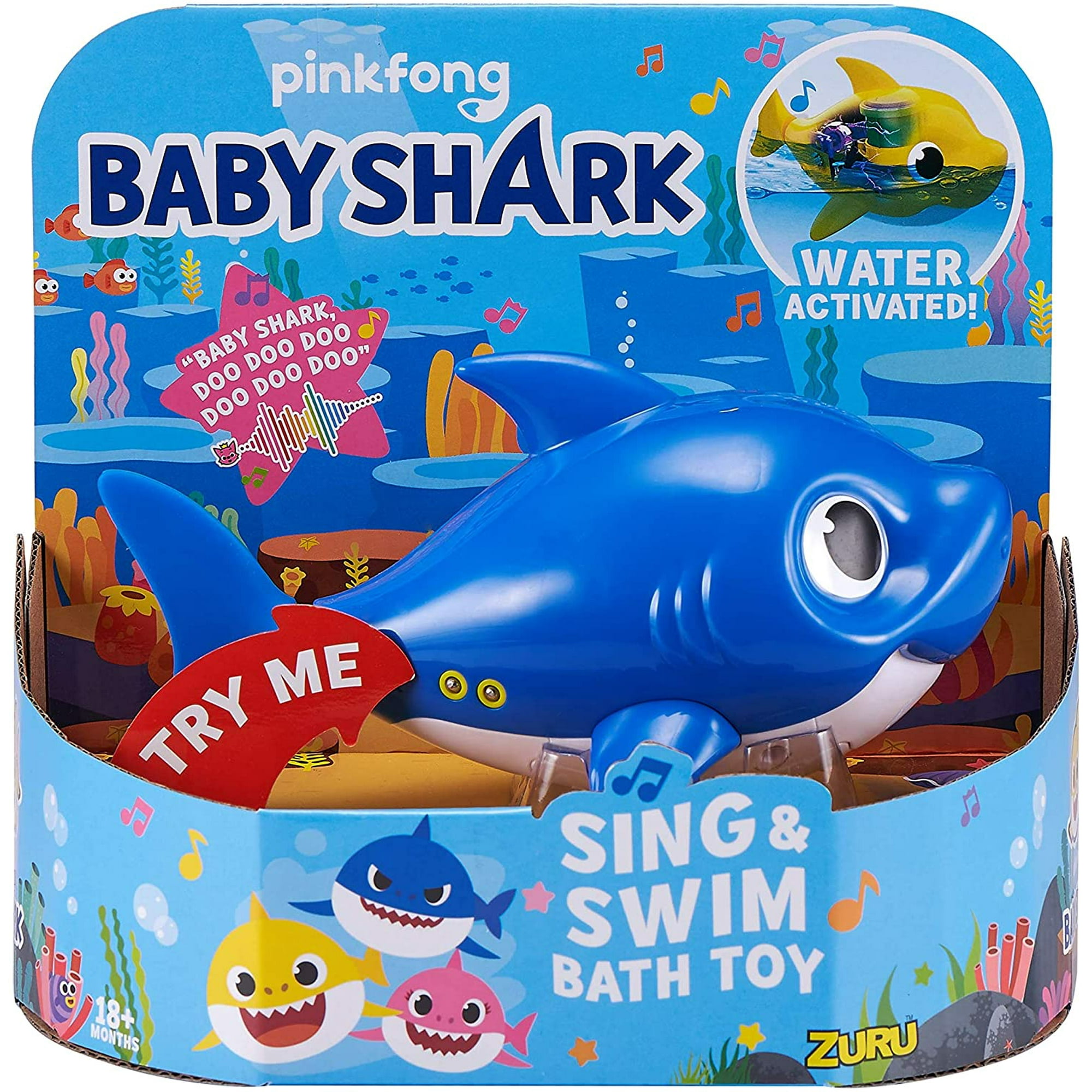 Baby shark swim and sing toy online