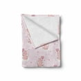 thumbnail image 2 of Valentines Soft Flannel Fleece Blanket, Pastel Winged Cupid Pigs on the Clouds Holding Balloons Romantic Love Theme, Cozy Plush for Indoor and Outdoor Use, 60" x 80", Baby Pink Rose, by Ambesonne, 2 of 6