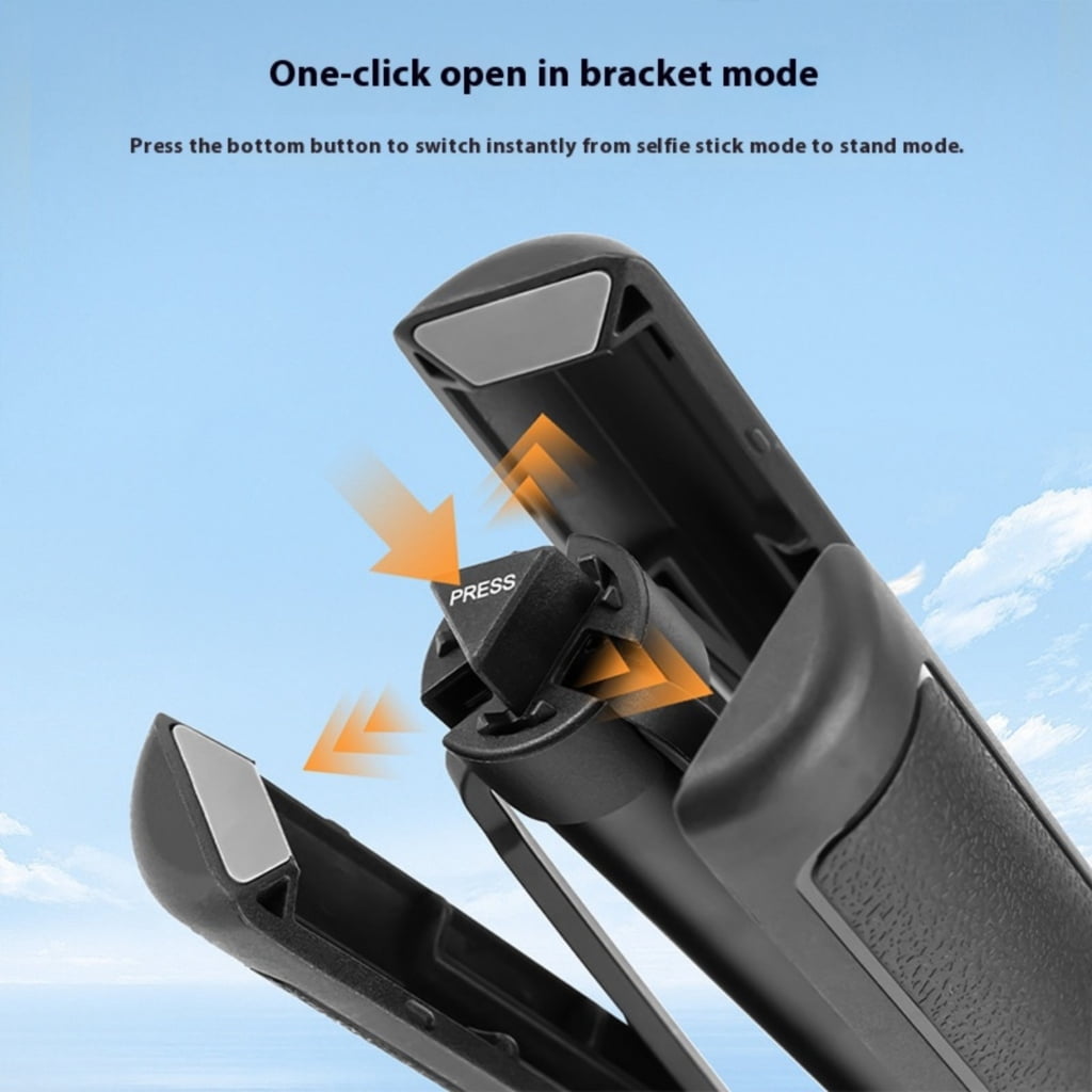 Jesscasday Mini Selfie Stick Tripod Pocket Tripod Phone Grip Portable Small Size Travel